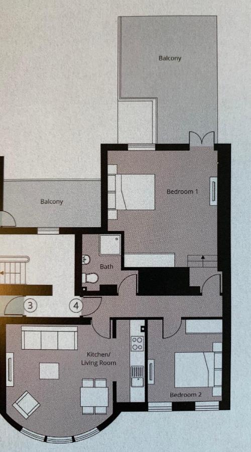 King Street Residence - 2 Bed Great Yarmouth Esterno foto